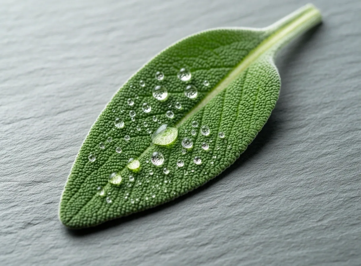 Botanical detail representing nutritional precision